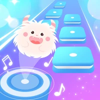 Fluffy Ball: Music Hop Game